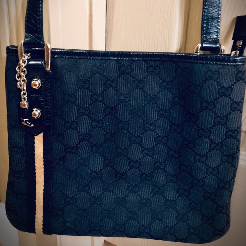 Gucci Authentic Messenger Crossbody Bag
